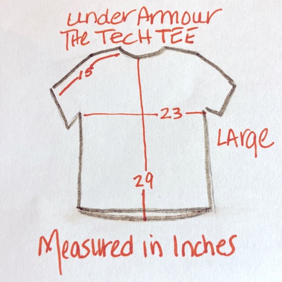 Under Armour The Tech Tee. Heather Taupe Gray. Large. Like New - Picture 6 of 7